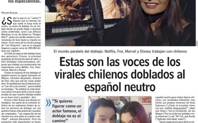 Estas son las voces de los virales chilenos doblados al español neutro. LUN, abril 2020
